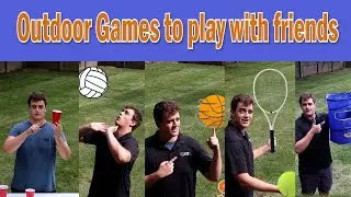 Check out some classic backyard games PLUS a brand new game never before seen!