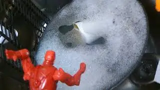 The minevengers reboot t Optimus Prime flushed down the tolit