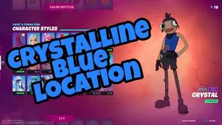 Crystalline Blue Color Bottle Location (Crystal) | FORTNITE Chapter 2 Season 8