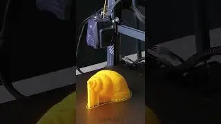 Recycled Plastic bottle ♻️ into a 3D printed shell for her snail 🐌