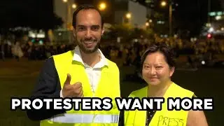 LIVE IN HONG KONG 4: Protesters Demand Dialogue with Carrie Lam