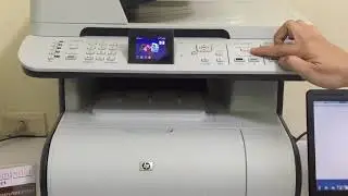 HP Coler Laserjet CM1312nfi MFP การถ่ายสำเนา