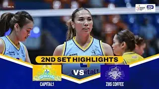 ZUS COFFEE vs. CAPITAL1 | SET 2 HIGHLIGHTS | 2026 PVL ALL-FILIPINO CONFERENCE