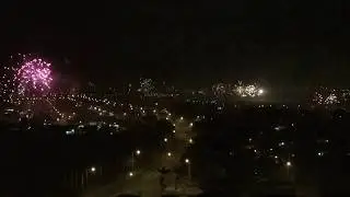 Yuneec Breeze the night sky