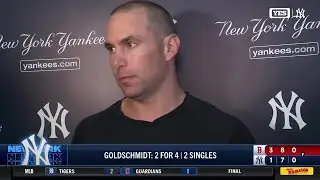 Paul Goldschmidt goes 2-4 against Boston