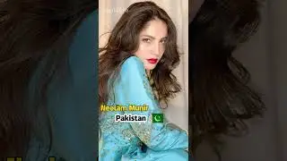 Top 10 Most Beautiful 😍 Actresses In Different Countries #shorts