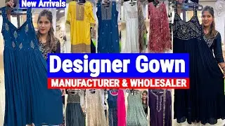 Designer Gown, Crop Top, Sharara Gharara Manufacturer & Wholesaler Barabazar |Silver Seasons Kolkata