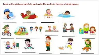 Part 3 - Verb || Continuation of Verb with answers to previous day's worksheet  || Little Learners