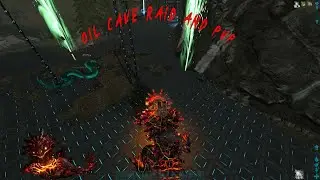 Ark Survival Evolved Terror fibercraft Valguero oil cave outside raid and pvp