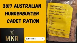 2017 Australian Hungerbuster Cadet Ration