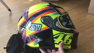 AGV Corsa Rossi Soleluna edition Unboxing