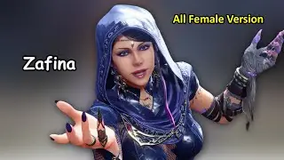 Tekken 8 - Zafina (costume 1) Using all Female Rage Arts | PGX Saga