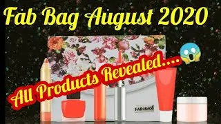 Fab bag August 2020 ||What's in August 2020 FabBag || StylONIKA  ||