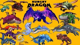 Hungry Dragon - ALL DRAGONS & SKINS UNLOCKED 2020 - VERSION 2.8