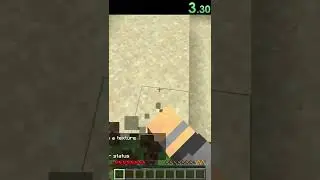 Minecraft Random Death Speedrun: Suffocation #shorts