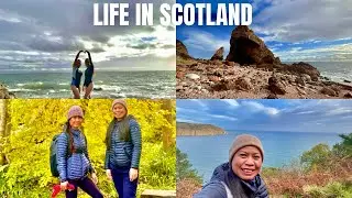 Days in my life in Scotland | Hiking at Cromarty Coastal Circuit and Mcfarquhar’s bed | highlands 