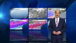 Watch: Steady snow, wintry mix overnight
