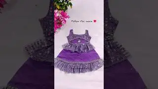 baby frock design👗🌸 #shorts #fashion #sewing #frockdesign #trending #viral #ytshorts