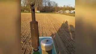 planting the new hay field spring of 2020. Oliver 1655, Oliver 62 drill and brillion seeder.