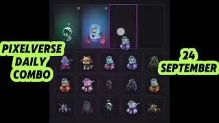 Pixelverse Update l PIXELVESE Good news l Pixelverse daily combo 24 September