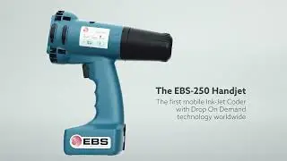 EBS 250 Handjet - A powerful mobile Inkjet Coder.