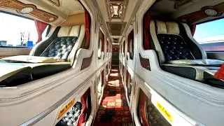 AK Movers Sleeper Bus King Long  , Yutong  Nova ,  Higer Bus , Sleeper Class Bus 2022  Bus Review