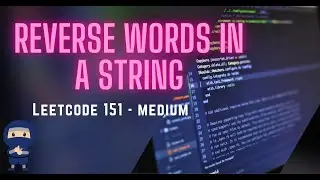 Reverse Words in a String - LeetCode 