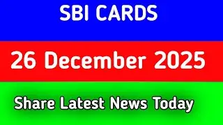 sbi cards share latest news | sbi cards share news today | sbi card share news