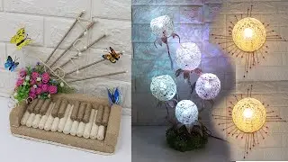5 Jute Craft Ideas | Home decorating ideas handmade easy | New 2020
