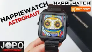 HAPPIEWATCH Astronaut Creative Fashion Watch Limited Edition│HappieWatch Review│Subtitles