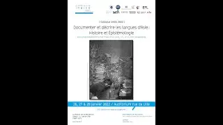 Arlo Griffiths - The challenges of describing a language on the basis of an epigraphic corpus