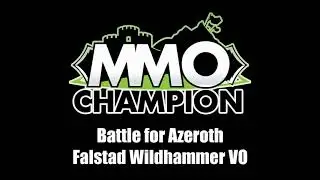 Patch 8.1 - Falstad Wildhammer