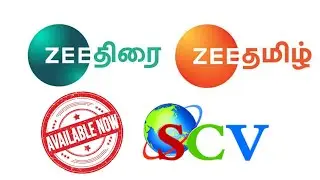 Zee Thirai Channel now on SCV Settopbox  | Zee Tamil Channel Number Changed 96 to 54