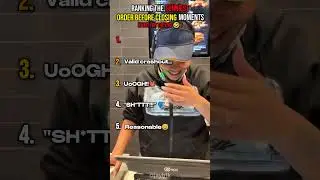 Ranking The Funniest Order Before Closing Moments 🤣