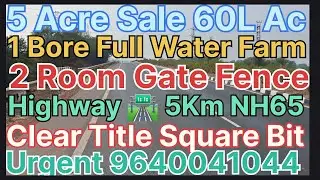 60 #lacks #mango #farm #land #for #sale 5ac #telangana #agriculture #garden #house #home 9640041044 