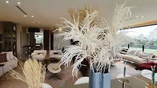 Apartamento decorado - Infinity Alphaville - 218m&sup2;, 3 su&iacute;tes e closet