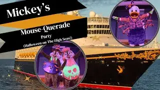 Mickey's Mouse- Querade Party! Disney Magic, Halloween on the High Seas (2025) FRONT ROW, FULL!