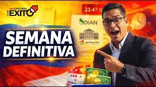 Semana decisiva: inscripciones DIAN 2026 y examen Contraloría