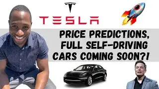 TESLA (TSLA) Stock Price Predictions | Technical Analysis | Full Self Driving Cars Coming Soon?!