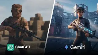 Who Builds Better Games? ChatGPT vs Gemini Fortnite Test