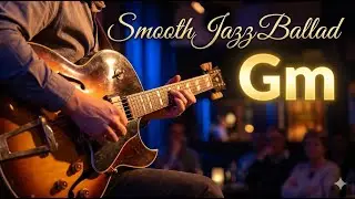Smooth Jazz Ballad Backing Track - G minor | 71bpm