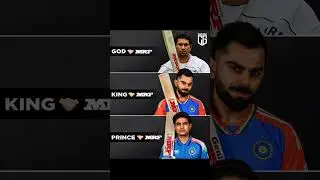 Now submangill era with MRF as his bat sponsor begins #sachintendulkar #viratkohli #submangill