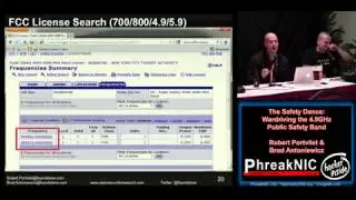 The Safety Dance - Wardriving The 4.9ghz Public Safety Band