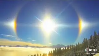 Sundogs, we live under GODS Firmament