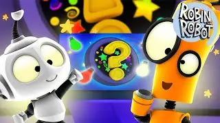 Jeu t&eacute;l&eacute;vis&eacute; |  Robin le Robot | Dessins anim&eacute;s pour enfants