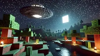 Minecraft Builds - Building an Alien UFO in Minecraft!