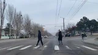 Chisinau city Car Driving - Alba Iulia Blvd. Buiucani