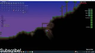 Playing an old version of Terraria