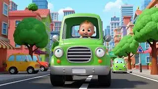 🚗🎵 Песенка про оживлённую дорогу и машинки для детей! | Весёлая песенка про детские машинки и кол...