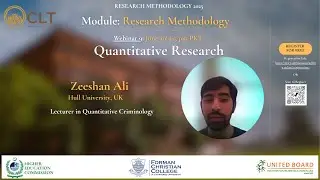 Webinar 09: Quantitative Research | Research Methodology 2025 Course